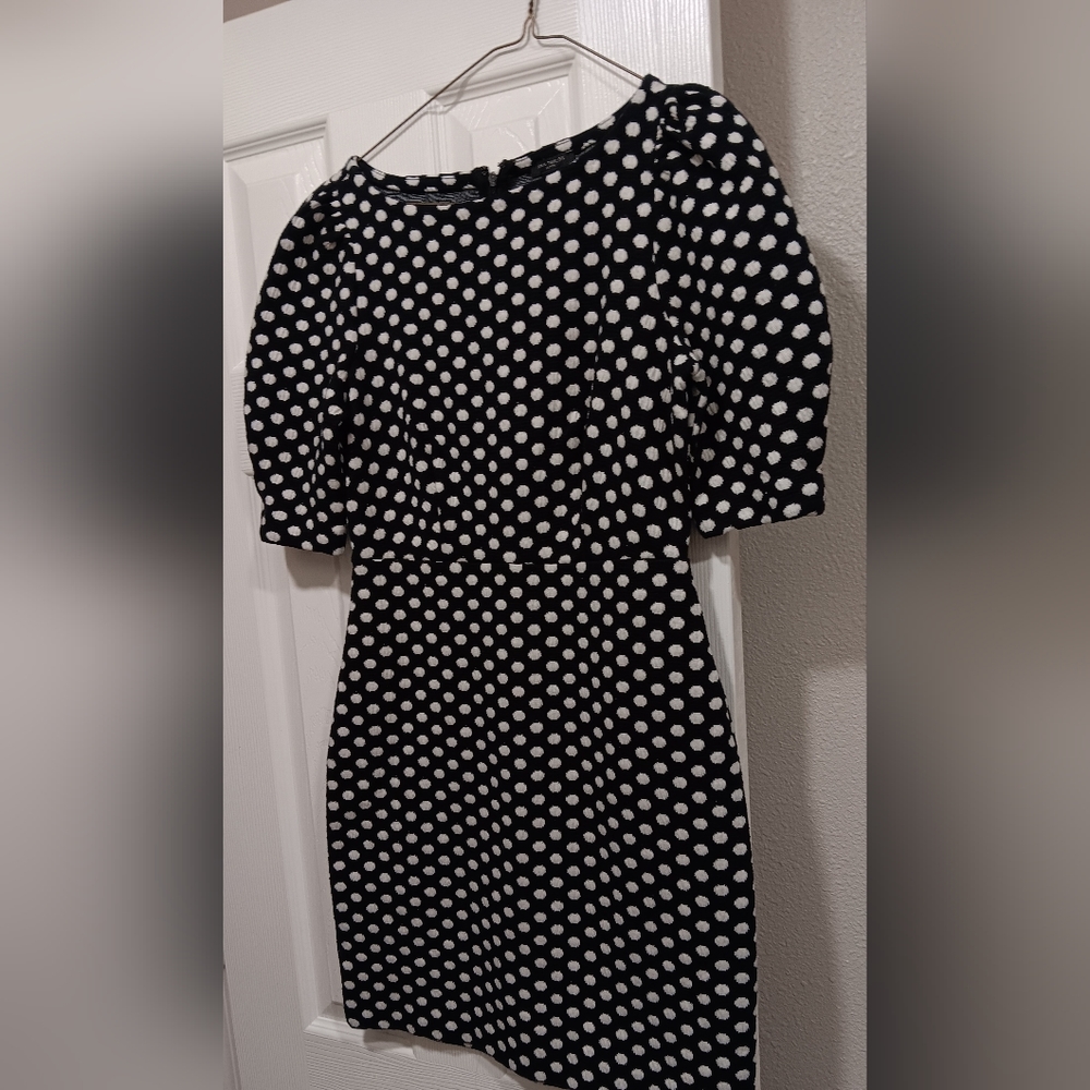 Ann Taylor polka dots dress